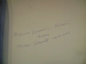 Autogram Milosav Jovanovic