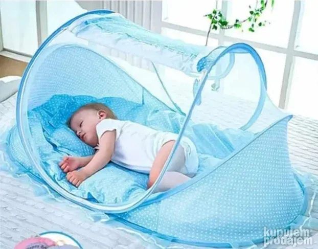 Prenosivi sator sa mrezom za bebe