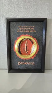 3D slika "The Lord of the rings". LOTR Hobit. Poklon. Gift.