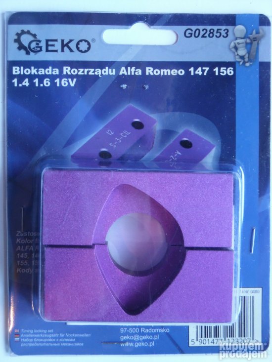 Alat za blokadu i zubcenje Alfa Romeo 145,146,147,155,156