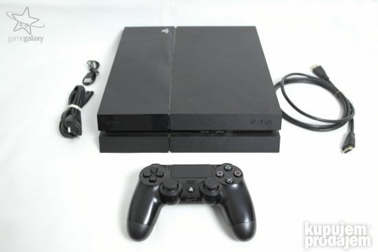 Playstation 4 / 500GB / 1 Džojstik / Red Dead Redemption 2