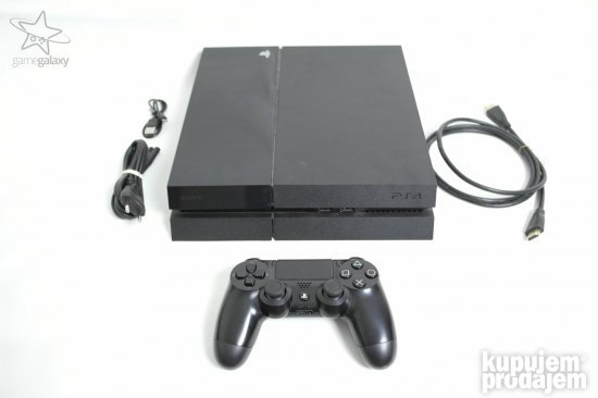 Playstation 4 / 500GB / 1 Džojstik / Red Dead Redemption 2