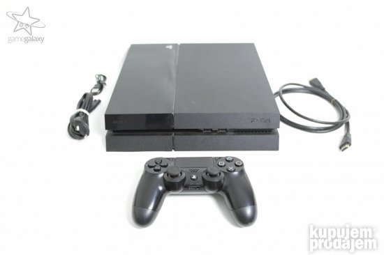 Playstation 4 / 500GB / 1 Džojstik / Red Dead Redemption 2