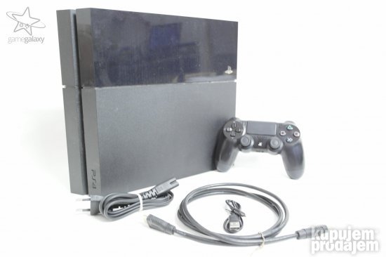 Playstation 4 / 500GB / 1 Džojstik / Red Dead Redemption 2