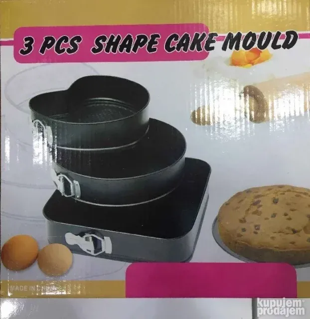 VG Set Kalupa Za Torte i Kolace
