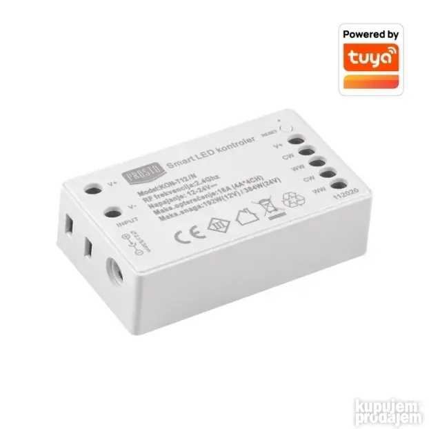 Wi-Fi smart LED kontroler CCT 192W KON-T12/N