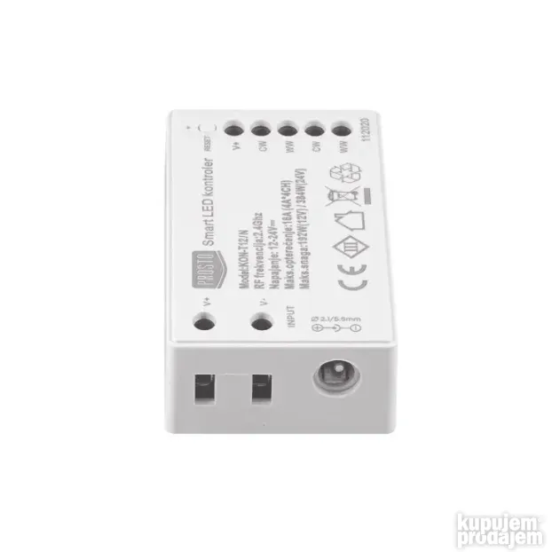 Wi-Fi smart LED kontroler CCT 192W KON-T12/N