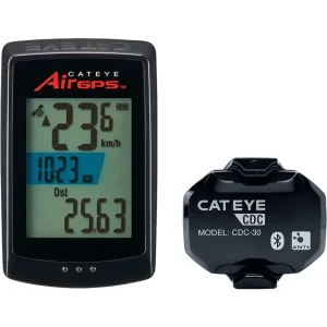 brzinomer cateye AIR GPS CC-GPS 100 W/CDC crni
