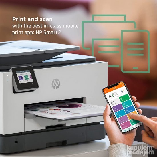 HP Officejet Pro 9022E Multifunction Inkjet Printer