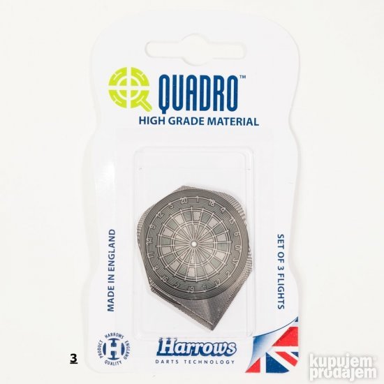 Pera quadro harrows (3 komada)