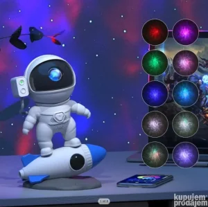 Astronaut koji projektuje svetlo nebo za dečiju sobu - NOVO