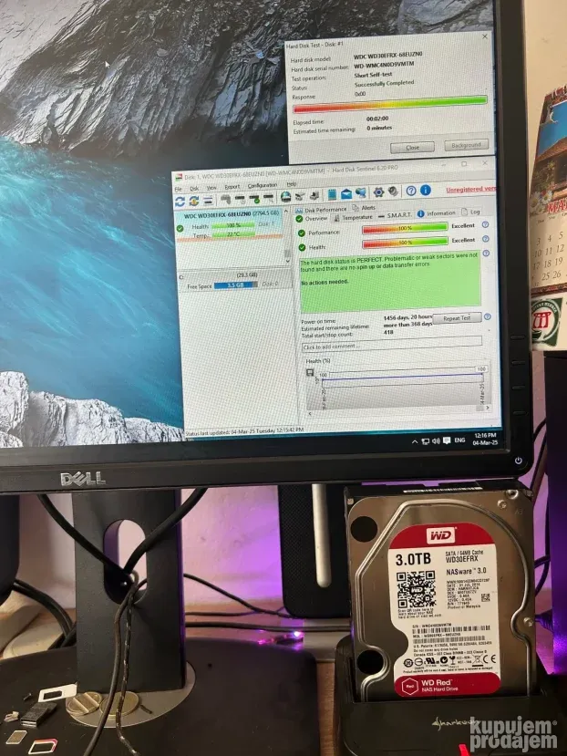 WD Red 3TB 100 100