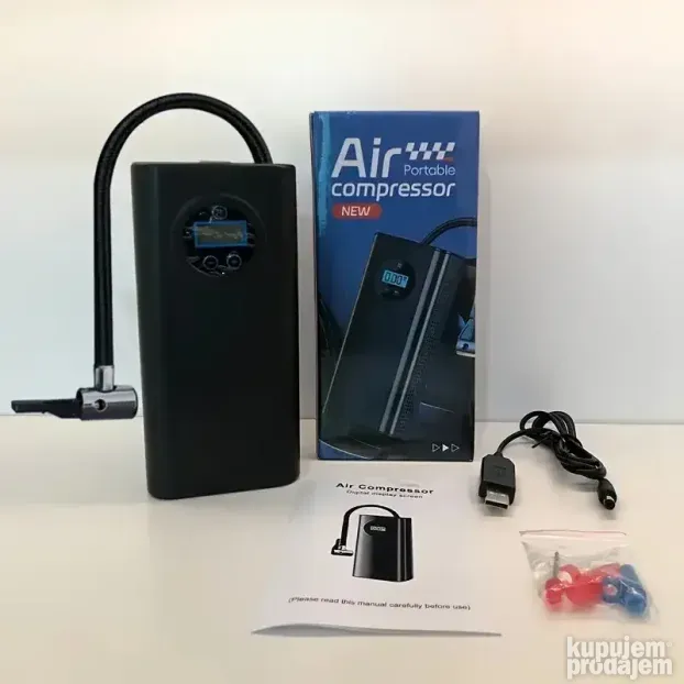 Pumpa-kompresor za naduvavanje auto guma T-1 NOVO