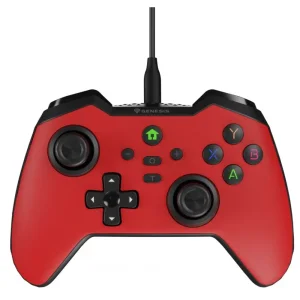 NATEC Genesis Mangan 300 Wired Gamepad red
