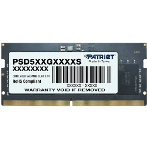 PATRIOT 16GB Notebook DDR5 4800MHz CL40 PSD516G480081S