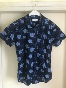 Smog-atraktivna košulja, u havajskom fazonu, Slim fit- S