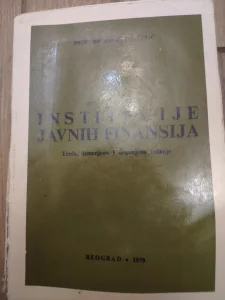 Institucije Javnih Finansija - Jovan Lovcevic