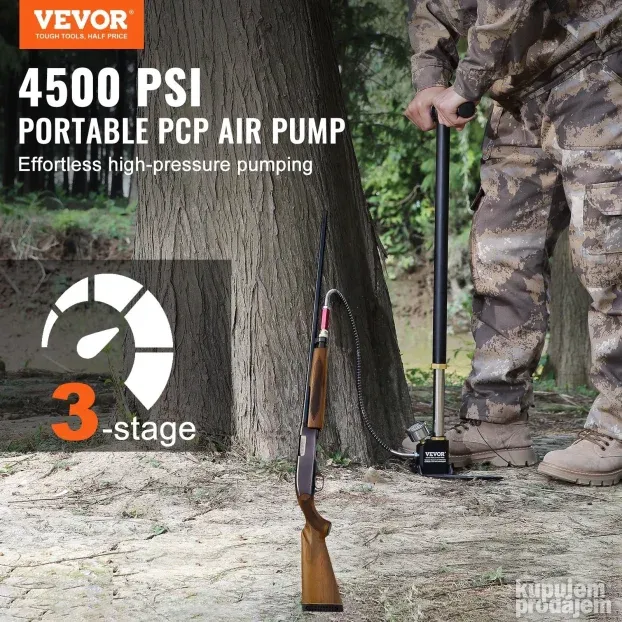 3-stepena ručna pumpa