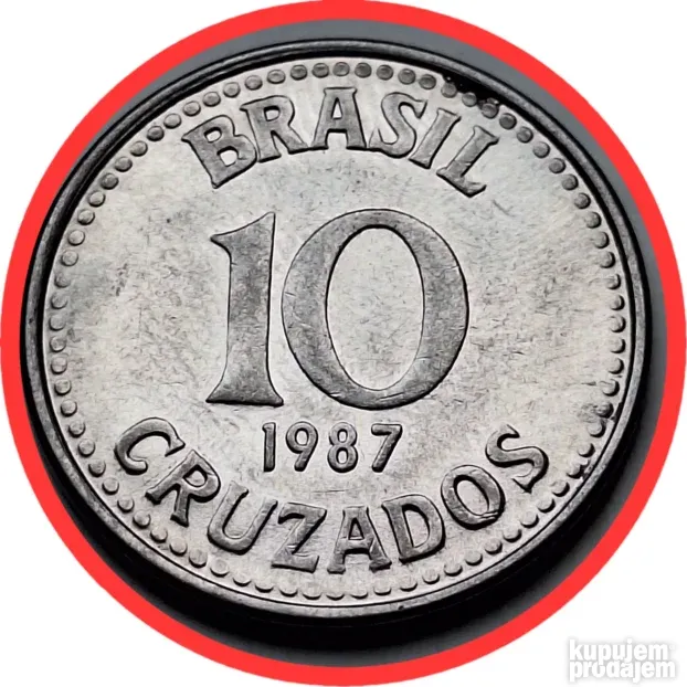 10 Cruzados 1987 Brazil
