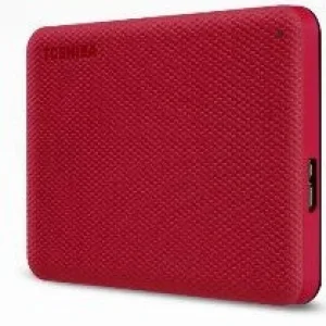 Toshiba Canvio Advance 1tb 2.5" Usb 3.0 Red Hdtca10er3aa