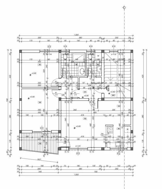Kruševac, Bagdala, 3.0 trosoban, 75 m²