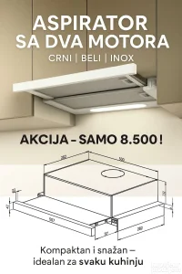 Aspirator sa dva motora  AKCIJA AKCIJA AKCIJA!