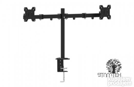 GEMBIRD Stoni nosac za dva monitora MA-DF2-01