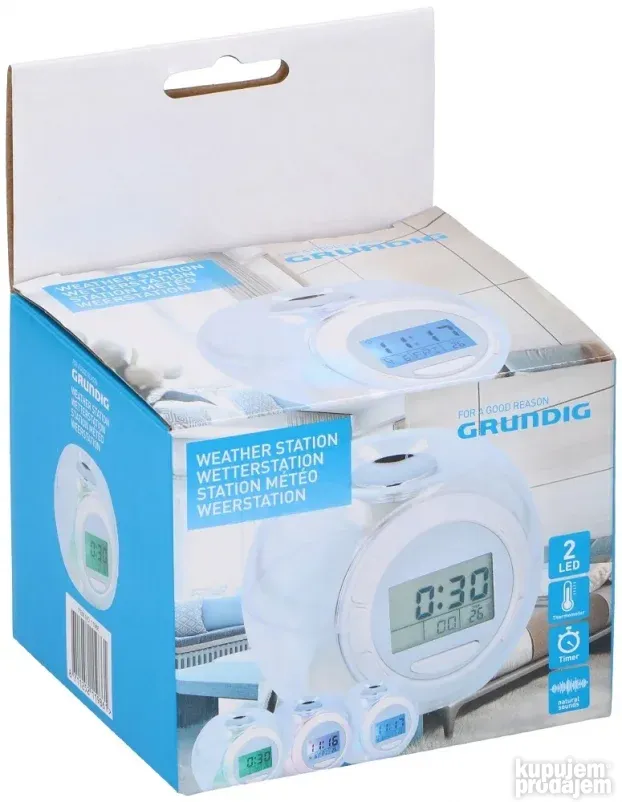 GRUNDIG Meteo stanica sa LED svetlom 19861