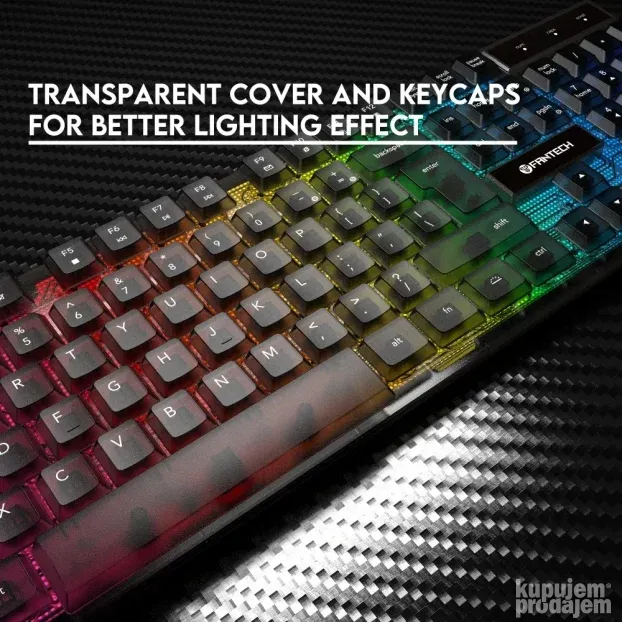 Tastatura Gaming Fantech K515 Shikari crna