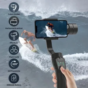 F8 3-Axis bluetooth Gimbal za mobilni telefon