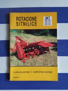 Rotacione sitnilice IMT / uputstvo za rukovanje i održavanje