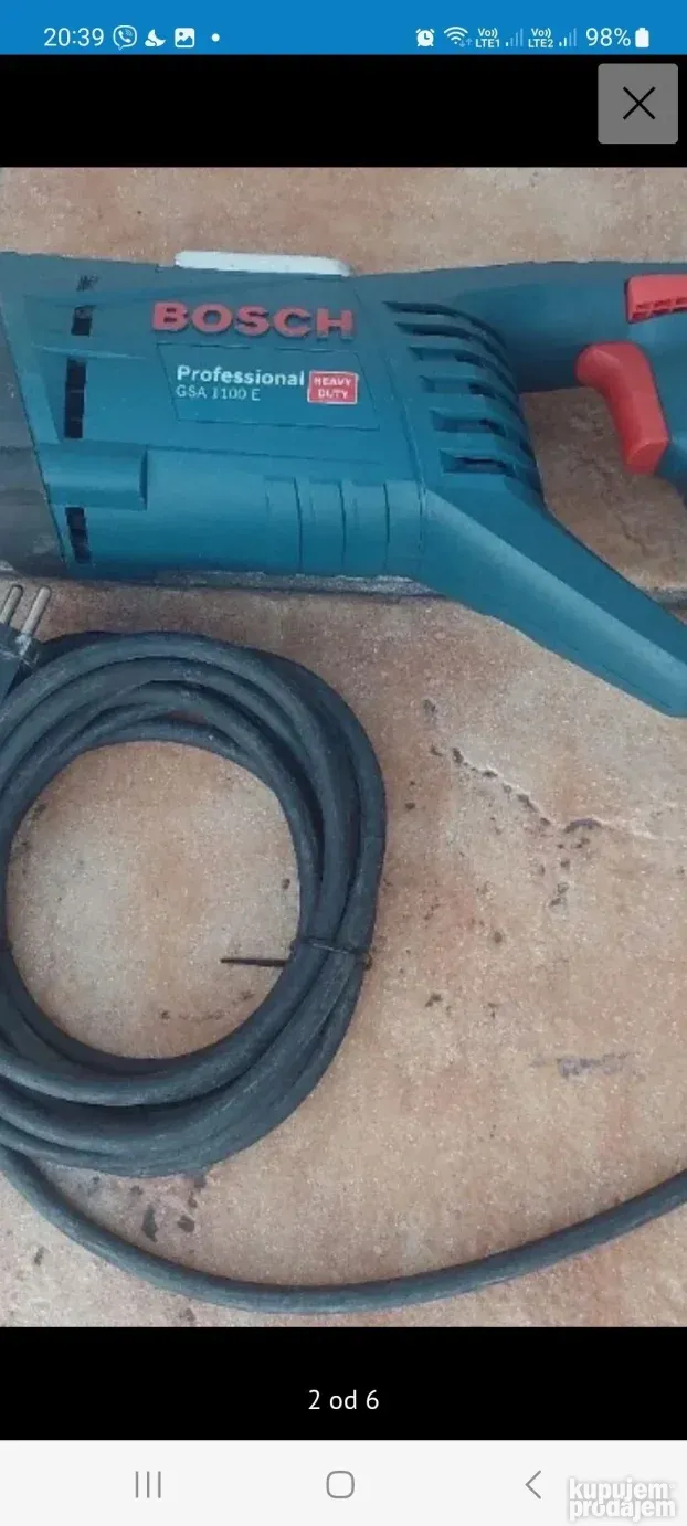 Bosch GSA 1100 E lisicarka