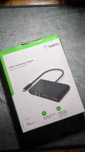 Belkin USB-C Multimedia + Charge Adapter 100W NOVO Original