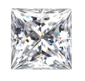 Diamond Moissanite Mojsanit Princess Square 0.5ct 5mm