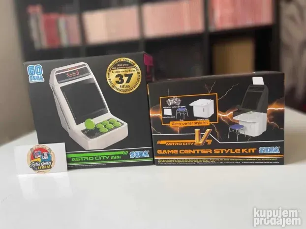 Sega Astro City Mini V + Game Center Style kit Limted Run