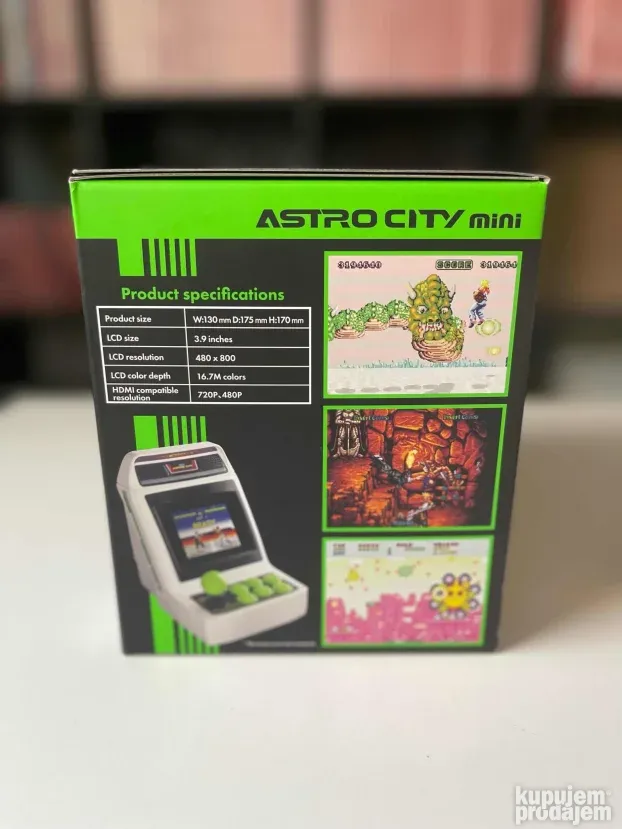 Sega Astro City Mini V + Game Center Style kit Limted Run