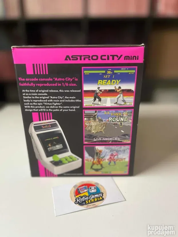 Sega Astro City Mini V + Game Center Style kit Limted Run