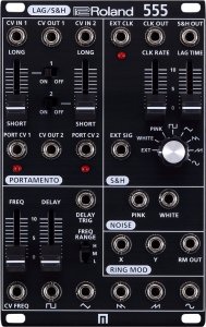 Roland SYS-555 LAG/S&H Portamento, S&H, Noise Eurorack Synth