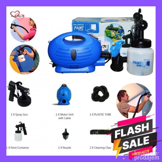 Aprat za krečenje, električni aprat za krečenje Paint Zoom