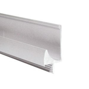 RU U 1013 CZ Ugradna Ručica Za Frontove Rukohvat Srebro Sjaj