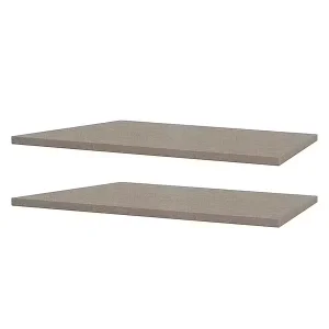 SKOP set od 2 police za garderober , 43x2.2x50 cm, bež