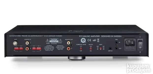 Primare R15 - RIAA Titan Phono Pretpojačalo