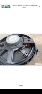 Fabrički woofer bas zvučnik Mercedes w203