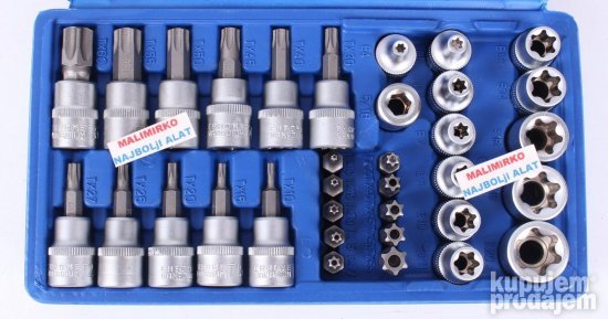 Set torexa muskih i zenskih toreksa TORX torex toreks torx