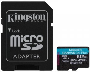 Memorijska kartica Kingston U3 V30 microSDXC 512GB