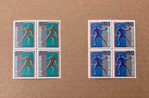 28 Svetsko Prvenstvo u stonom tenisu, 2 mint karneta, 1965