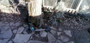 trotinet crane za decu i odrasle do 100kg.tocak 205mm.