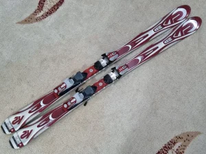 Skije K2 omni 5.5, 153cm, r=11m