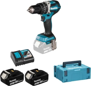 MAKITA DHP484RTJ Aku udarna busilica (2x18V/5.0Ah)