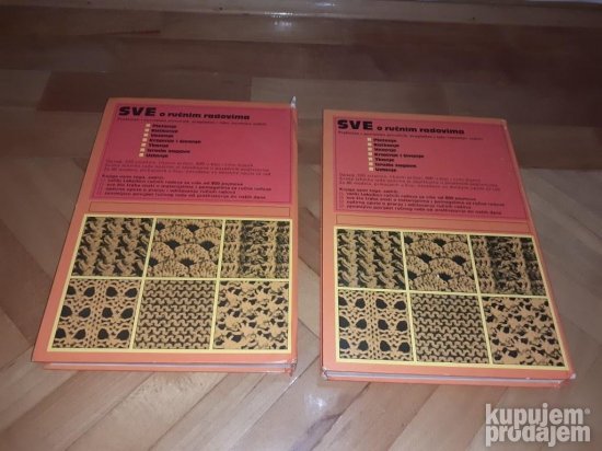 2 x Knjiga /Sve o rucnim radovima/